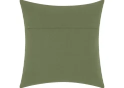 Ambrose Cotton Leaf Pillow 20x20 Green