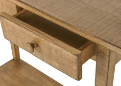 Anmoore Reclaimed Wood Storage Console Table