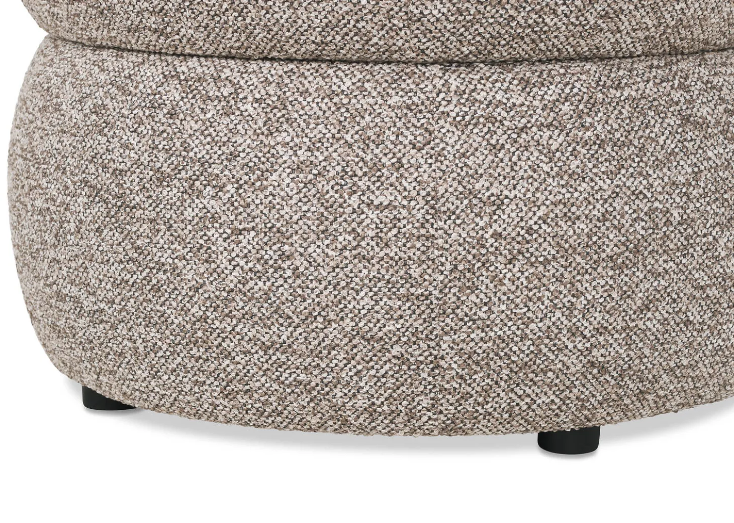Anora Storage Ottoman -Haze Latte