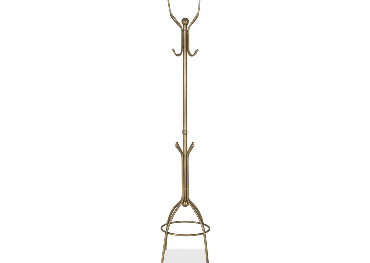 Armond Coat Rack Brass