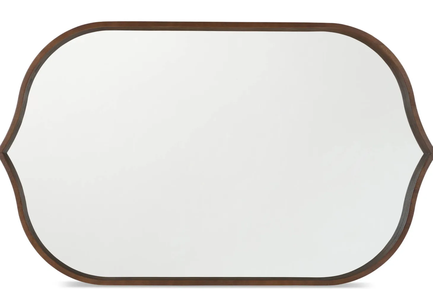 Ashern Wall Mirror Walnut