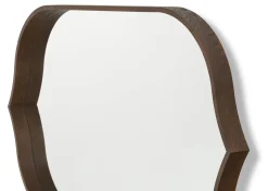 Ashern Wall Mirror Walnut