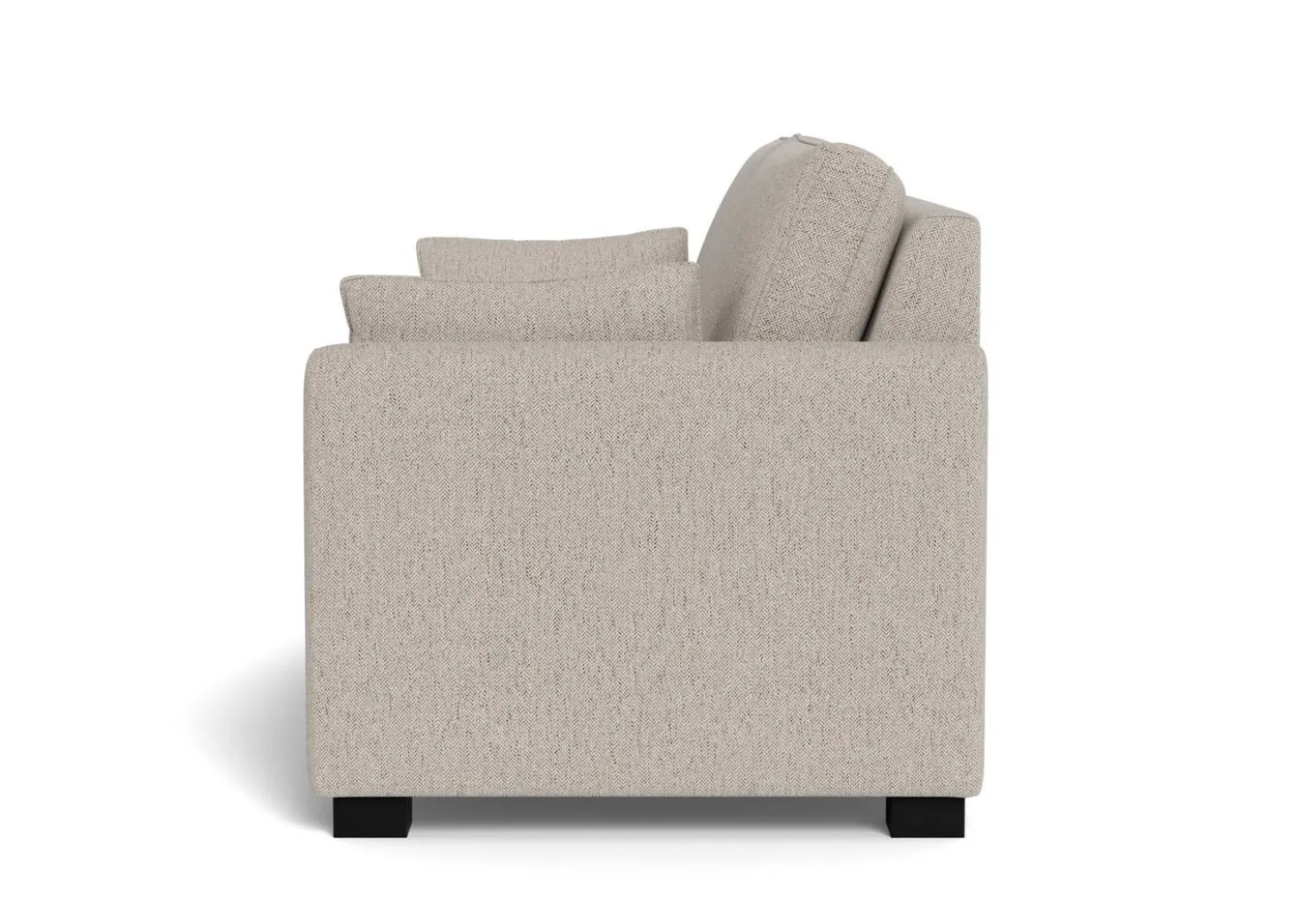 Azure Custom Apartment Sofa with Double Bed