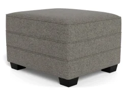 Azure Custom Ottoman 28x24”