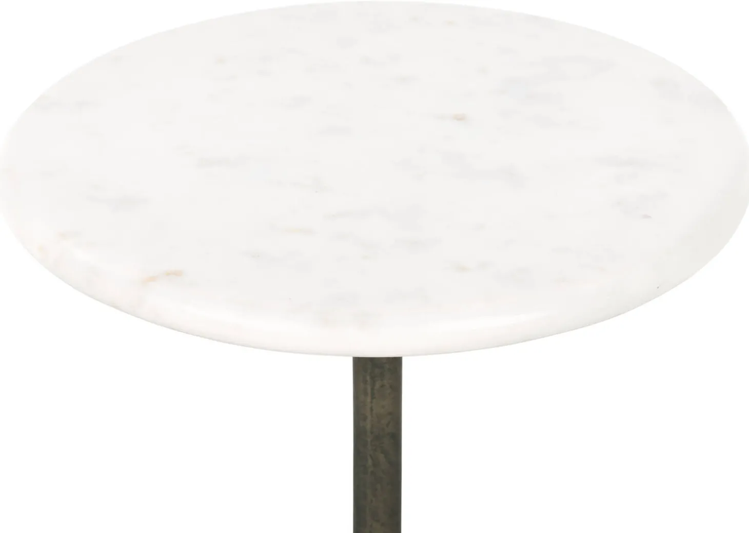 Banks Recycled Metal Accent Table -Bronze