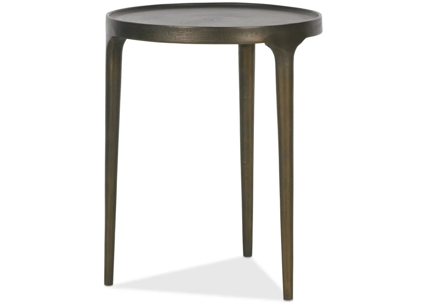 Bautista Recycled Metal Accent Table 16" -Bronze