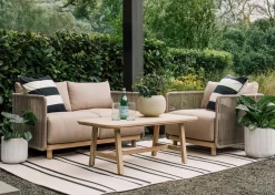 Belize Outdoor Loveseat -Sand