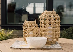 Cabrie 42 Round Outdoor Table -Natural