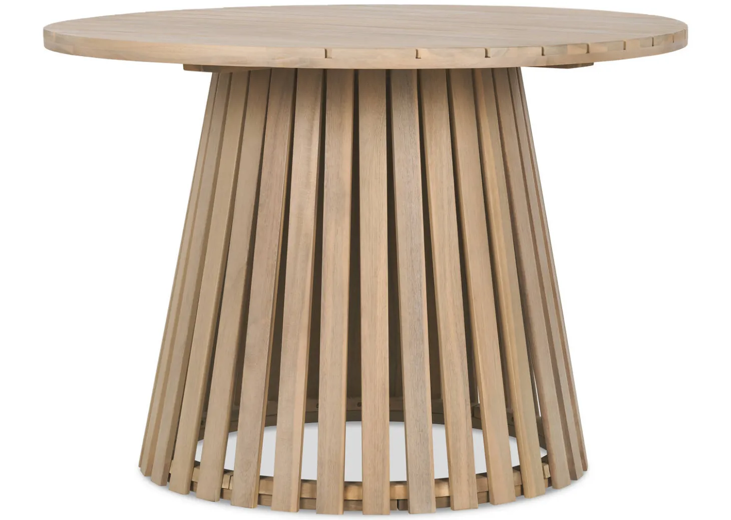 Cabrie 42 Round Outdoor Table -Natural