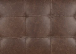 Carson Leather Ottoman