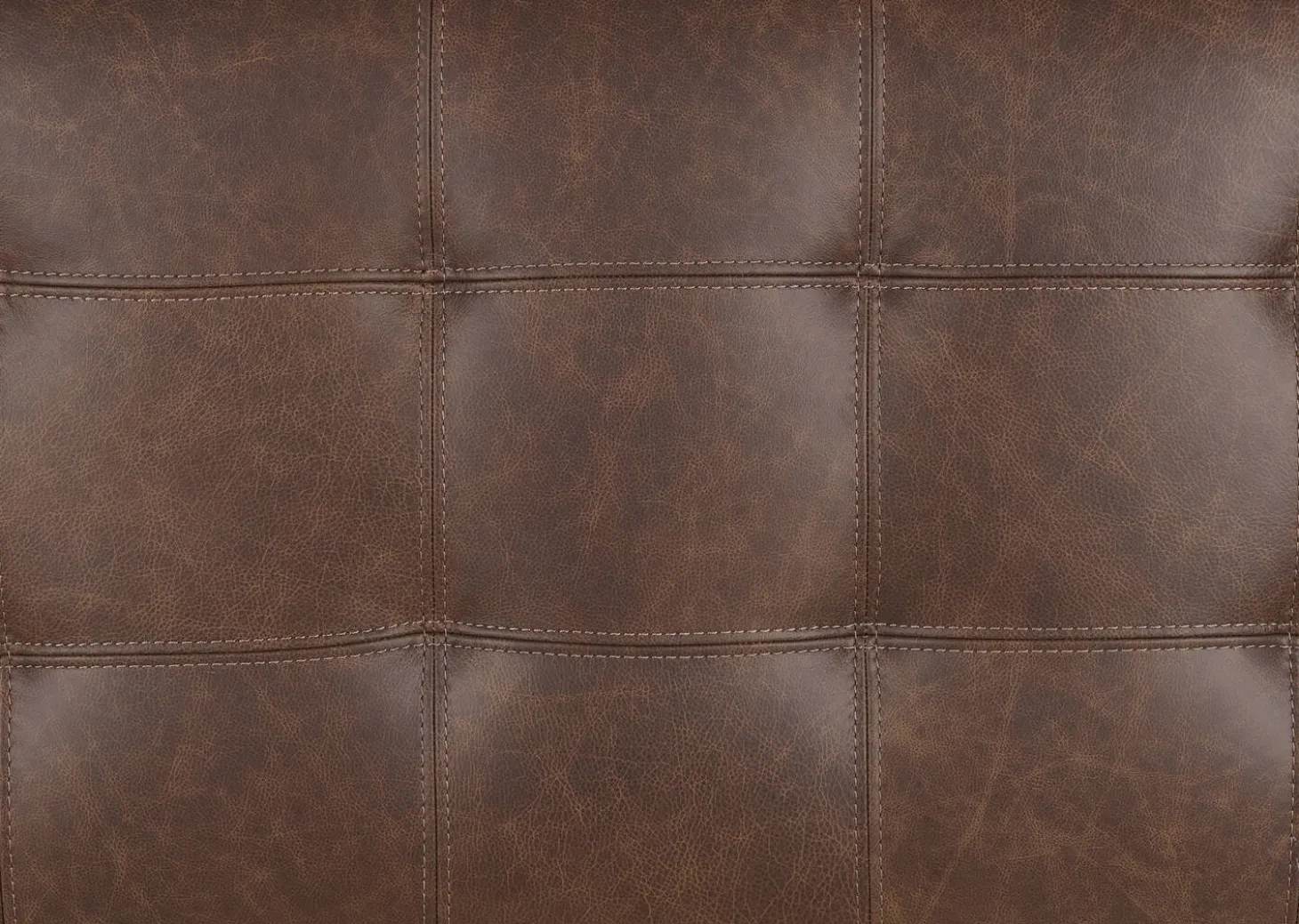 Carson Leather Ottoman