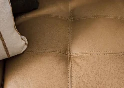 Carson Leather Sofa Chaise