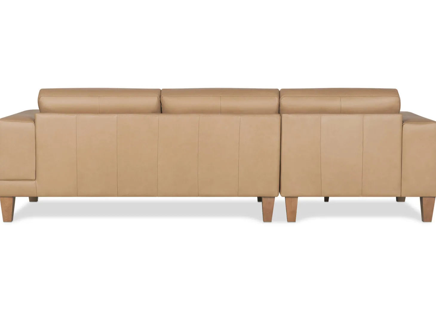 Carson Leather Sofa Chaise