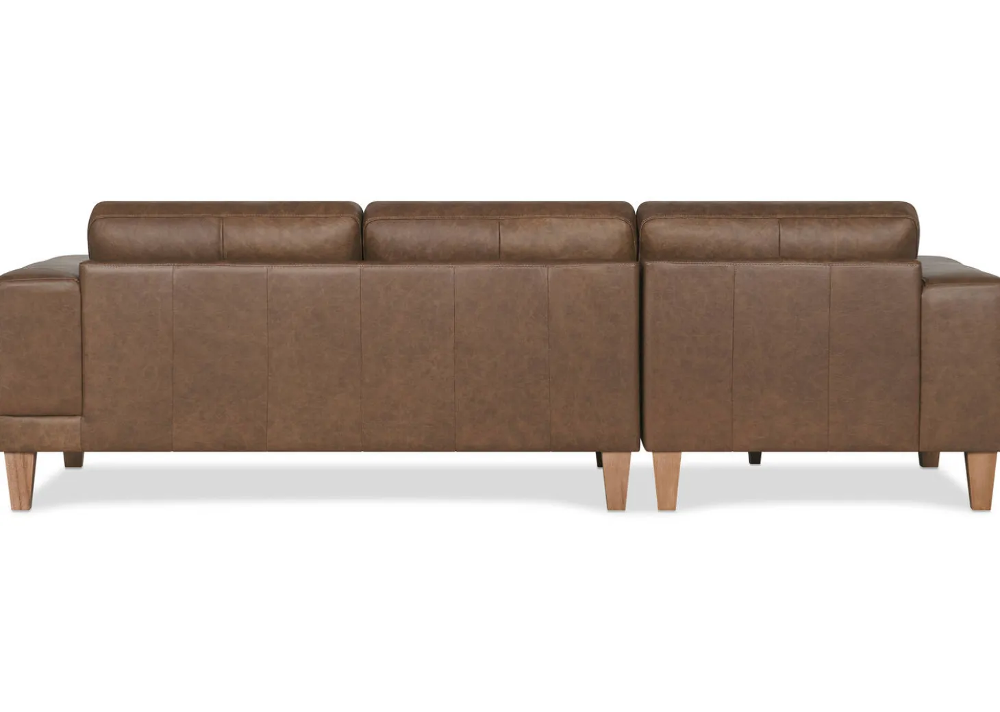 Carson Leather Sofa Chaise