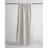 Cedric Curtain Panel 96" Ivory/Ash