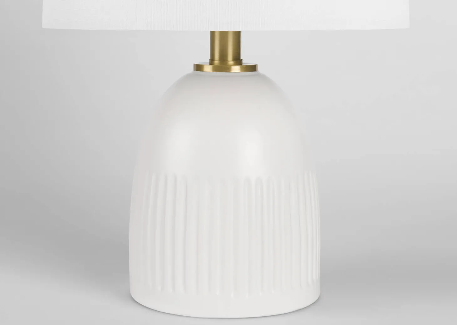 Chance Table Lamp Short White