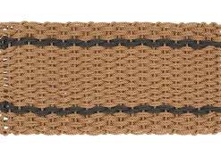 Coastal Stripe Rope Doormat Nat/Grey
