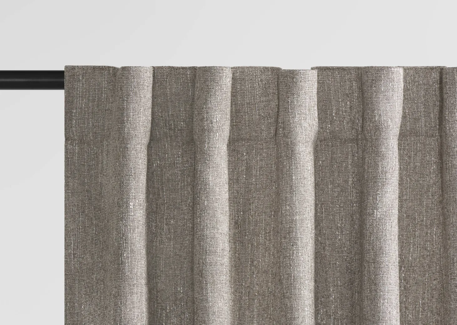 Cobb Curtain 96 Mushroom