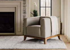 Cowan Leather Armchair