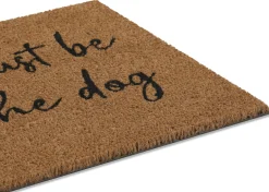 Dog Must Approve Doormat Natural