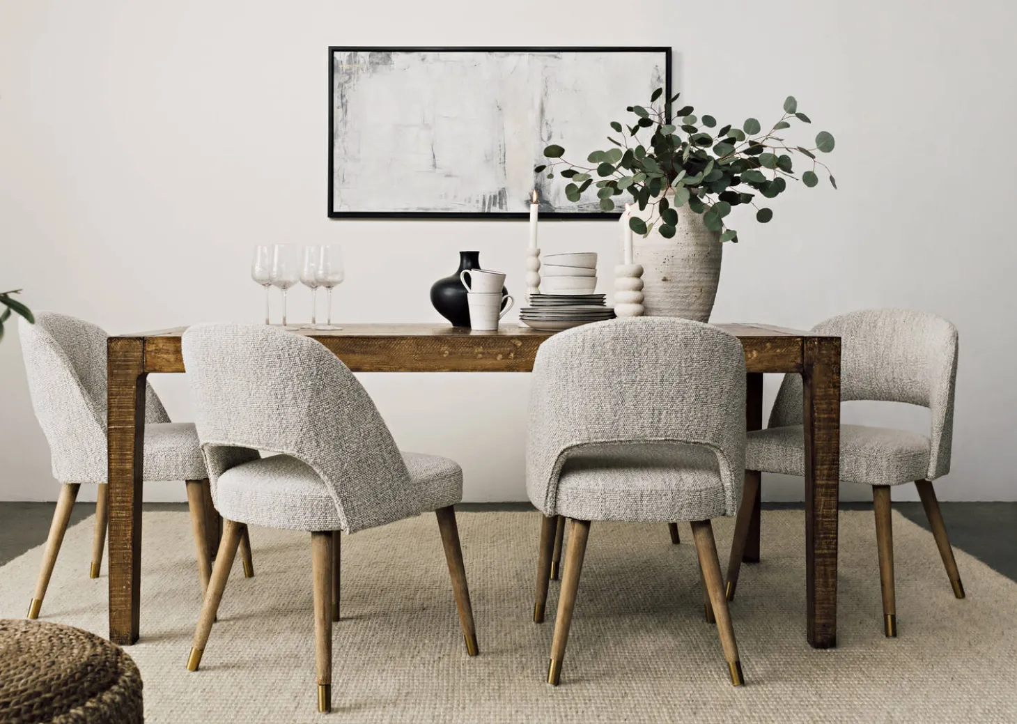 Dundas Reclaimed Wood Dining Table (71")