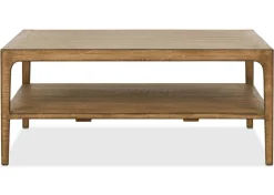 Dundas Reclaimed Wood Square Coffee Table -Hughes Ale