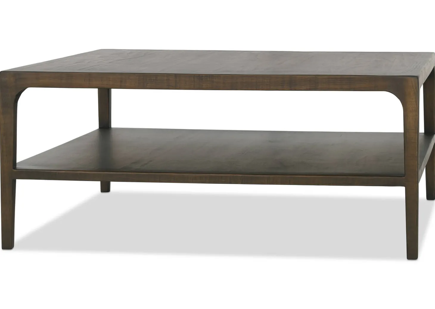 Dundas Reclaimed Wood Square Coffee Table -Hughes Umber