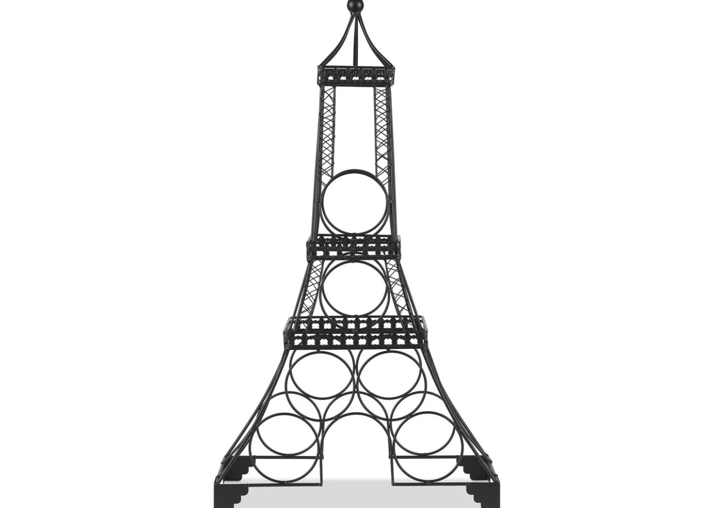 Emily Eiffel Tower Wine Rack Black
