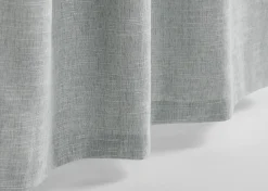 Essie Curtain Panel 96" Lt. Grey/Ivory