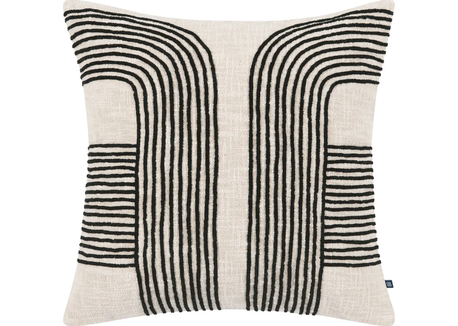 Evora Pillow Sand/Black