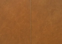 Gaetano Leather Sofa -Saddle Tan