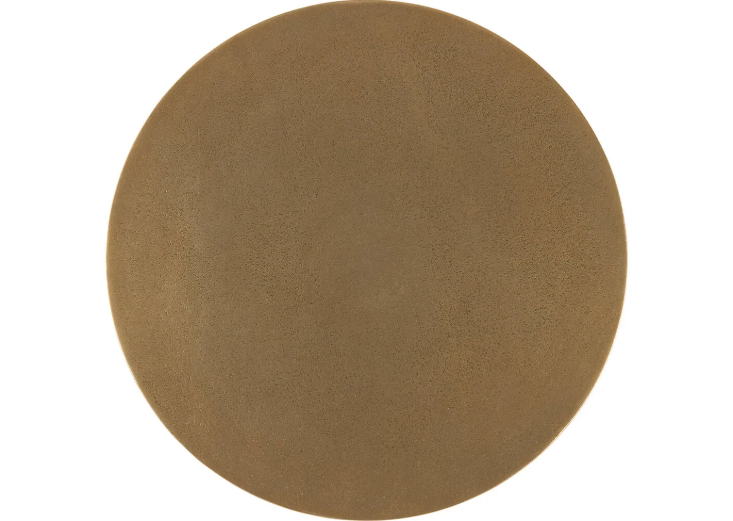 Gershwin Recycled Metal Accent Table -Brass