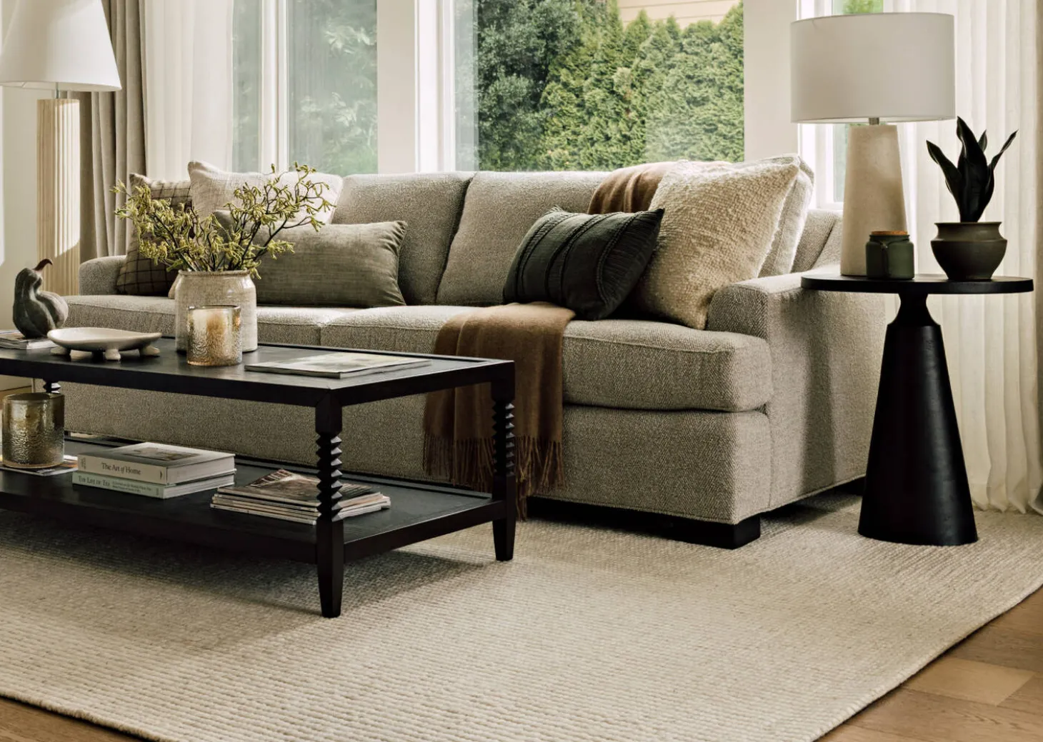 Gershwin Recycled Metal Nesting Coffee Table Set Bronze