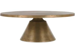 Gershwin Recycled Metal Round Coffee Table