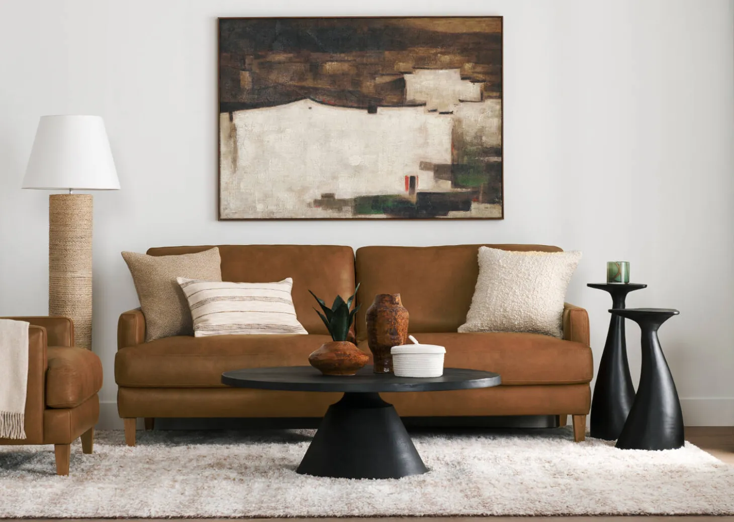 Gershwin Recycled Metal Round Coffee Table