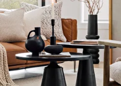 Gershwin Recycled Metal Side Table 24"