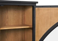 Grantham Reclaimed Wood Sideboard -Mannor Black