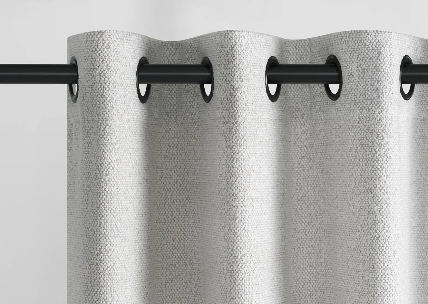 Harrison Curtain Panel 96" Glacier