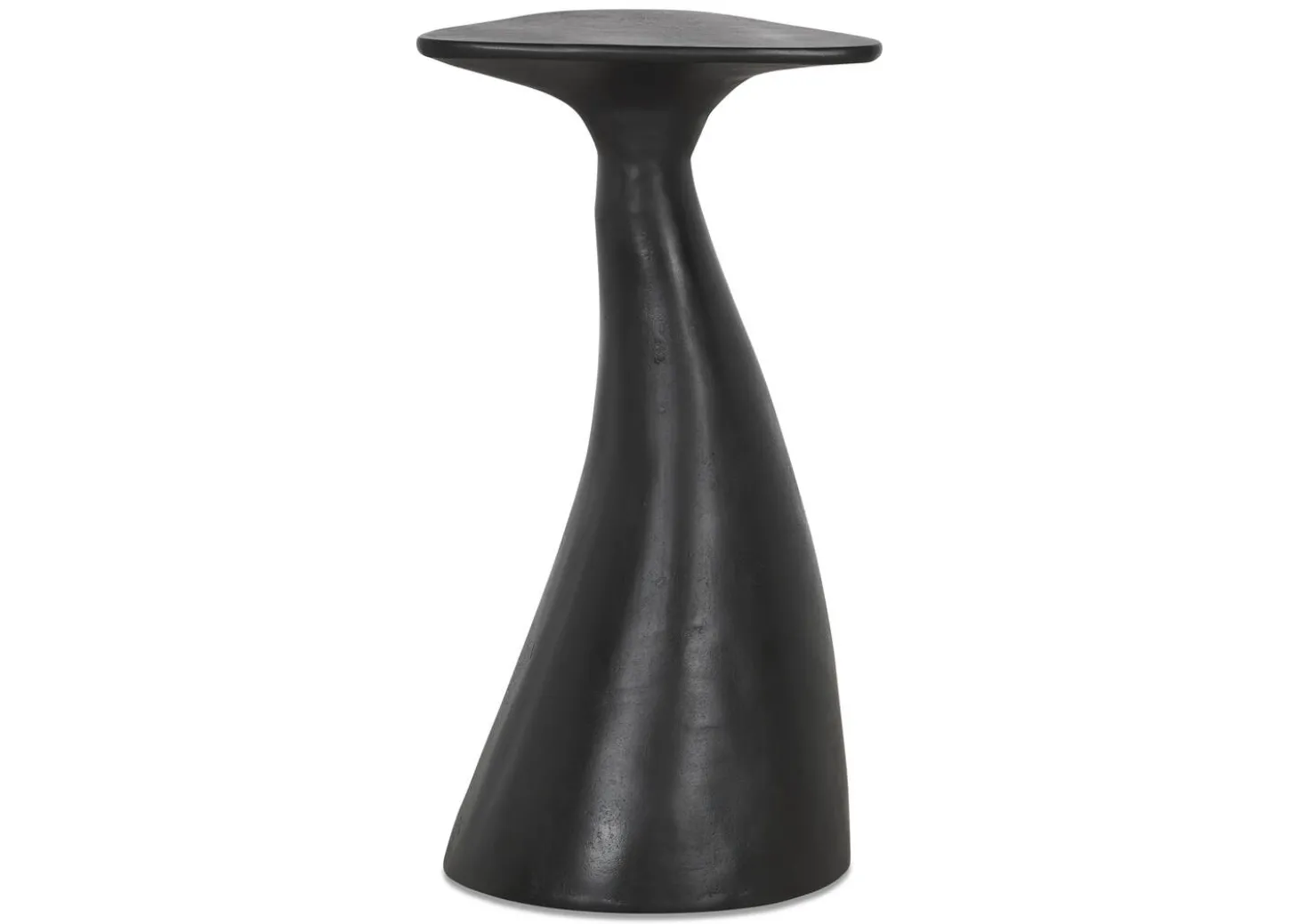 Higgins Recycled Metal Accent Table Short -Bronze