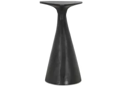 Higgins Recycled Metal Accent Table Short -Bronze