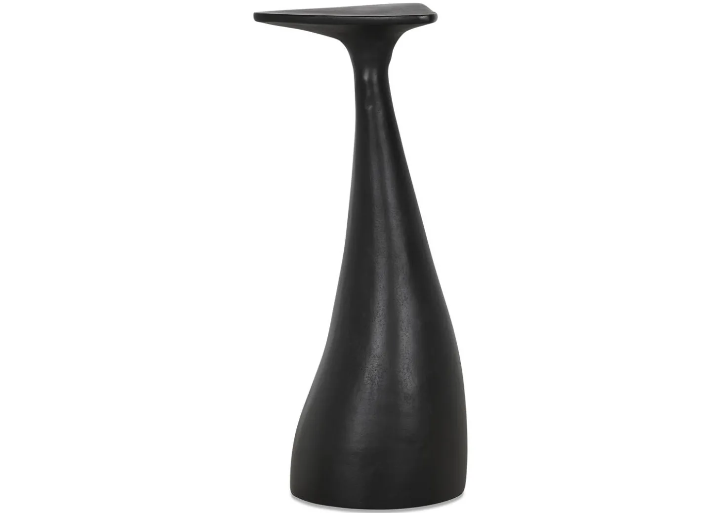 Higgins Recycled Metal Accent Table Tall -Bronze