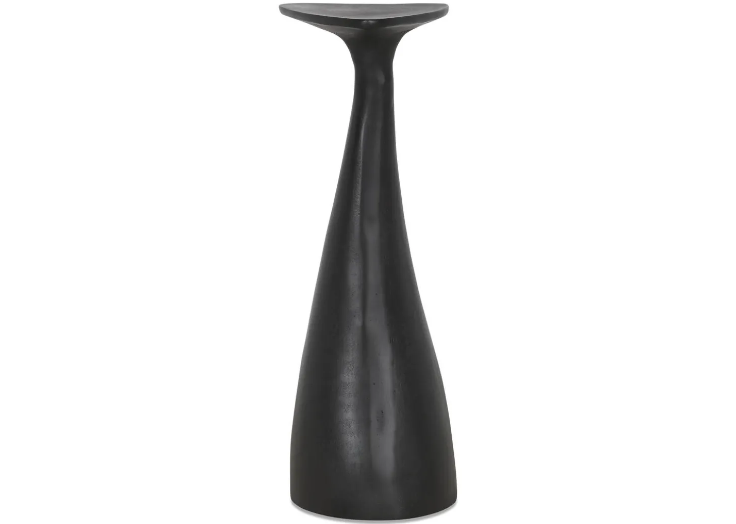Higgins Recycled Metal Accent Table Tall -Bronze