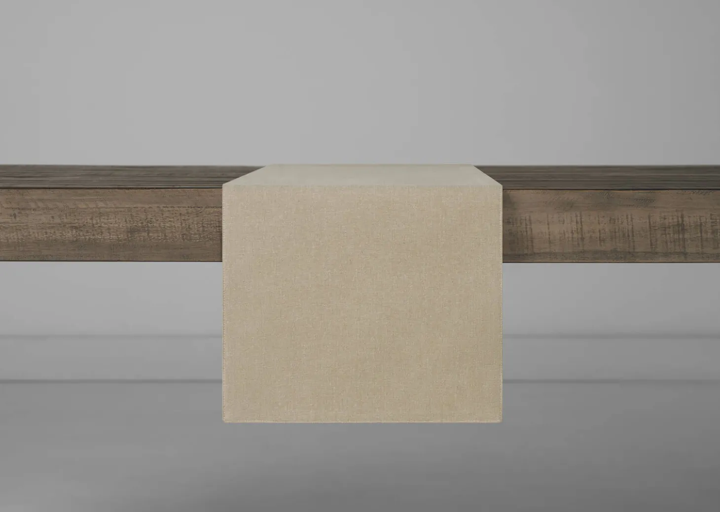 Hydrangea Table Runner Natural/Sand