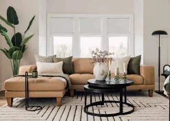Irwin Recycled Metal Nesting Coffee Table Set