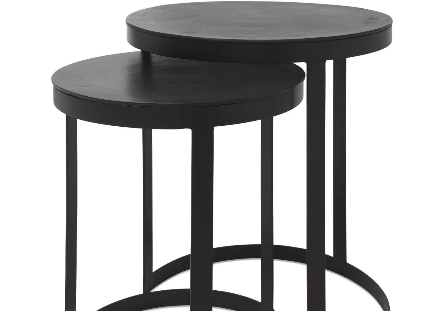 Irwin Recycled Metal Nesting Side Table Set
