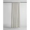 Jeffrey Sheer Curtain Panel 96" Light Grey