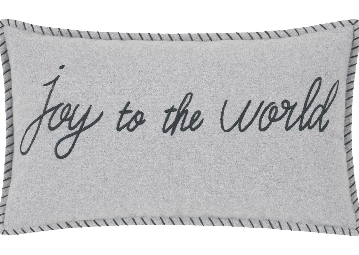 Joy Pillow 14x24 Light Grey