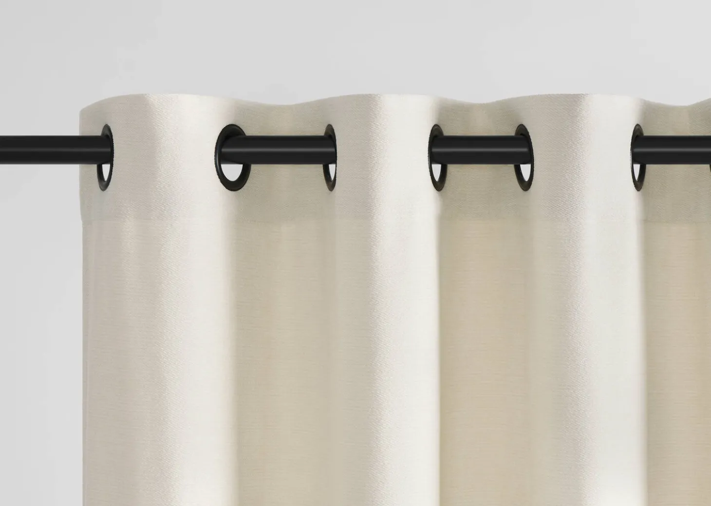 Julius Curtain Panel 96" Cream