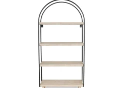 Kamari Reclaimed Wood Bookshelf -Tauno Oat