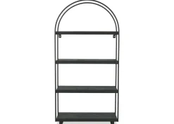 Kamari Reclaimed Wood Bookshelf -Virtuo Caviar